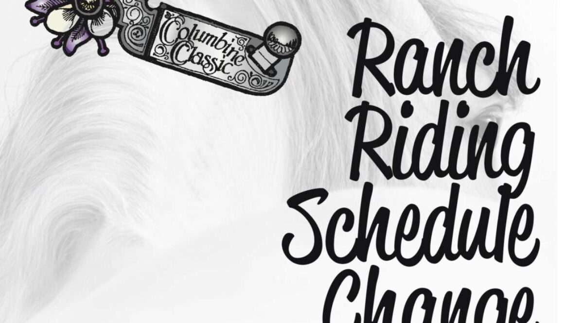 tcc-ranch-riding-schedule-change